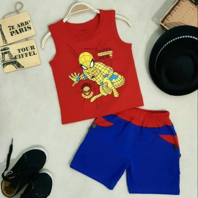Combo 3 bộ bé trai size đại