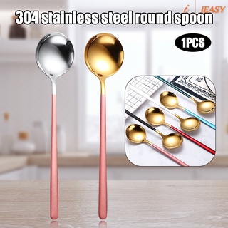 Muỗng Inox Cán Dài Phong Cách Hàn Quốc