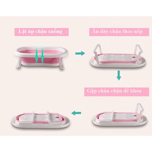 CHẬU TẮM GẤP GỌN HANBEL