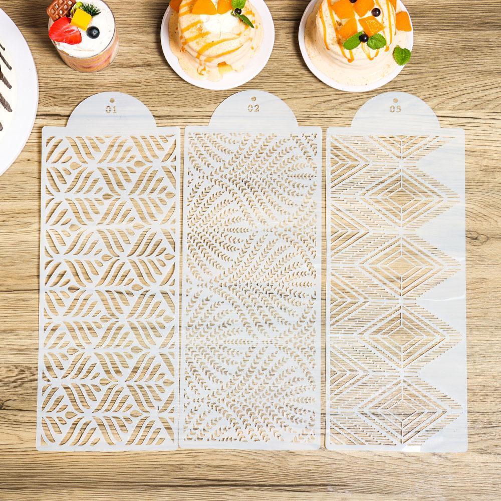 Khuôn Làm Bánh Quy / Kẹo Đường Họa Tiết Ren Lúa Mì 1 Độc Đáo DIY