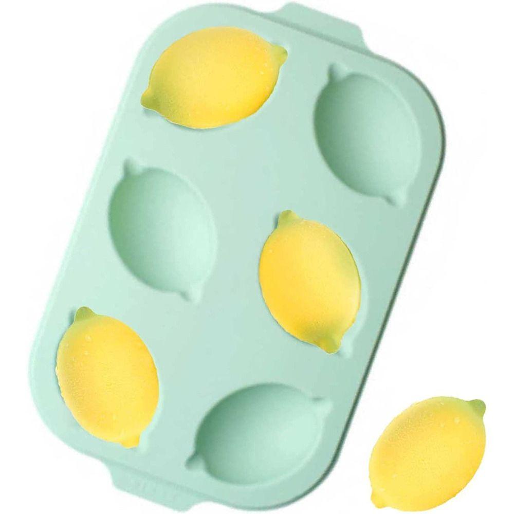 Khuôn Silicone Làm Bánh Tạo Hình Quả Chanh 3D Độc Đáo Tiện Dụng