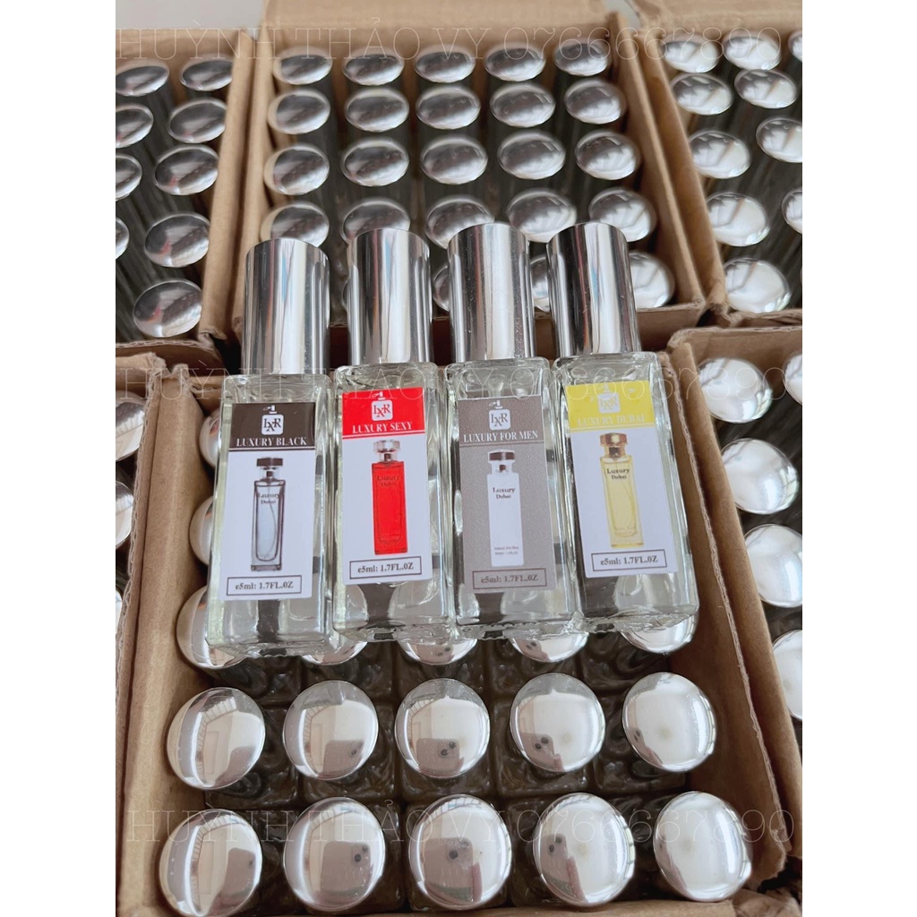 Chính hãng nước hoa Luxury dubai size mini 5ml lưu hương 8-10tiếng