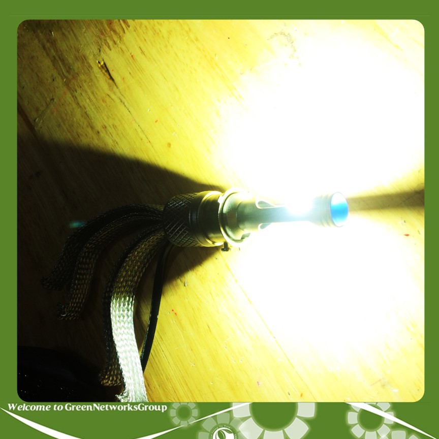 Đèn pha led râu tản nhiệt M02J siêu sáng GreenNetworks