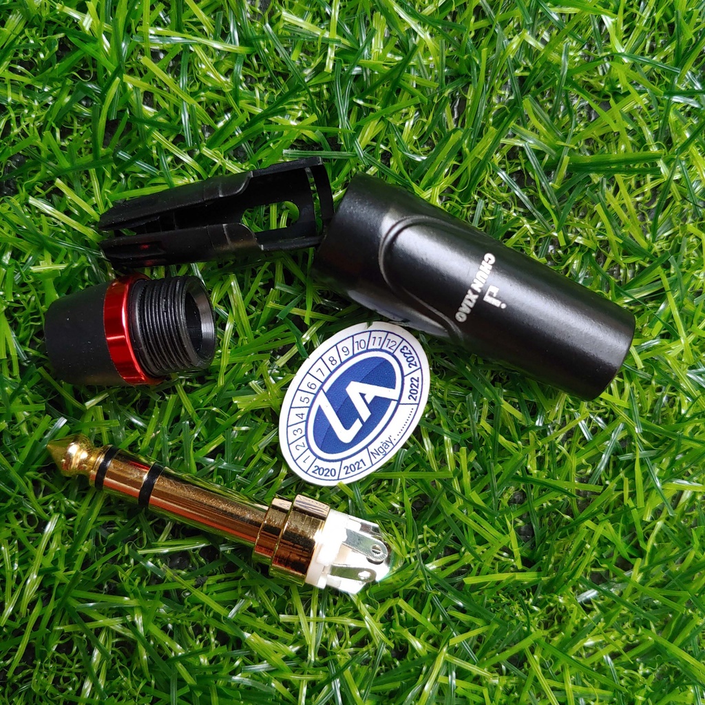 jack 6mm tự hàn 2 kênh