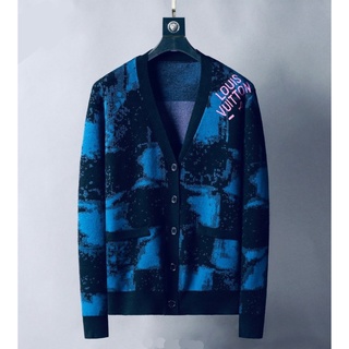 Áo khoác len cardigan tay dài thời trang cho nam nữ
