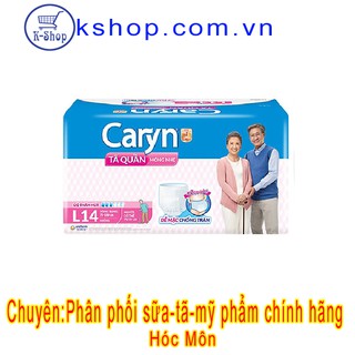 Tã quần Caryn mỏng nhẹ L14 75-100CM-MẪU MỚI Giao Diện Mới