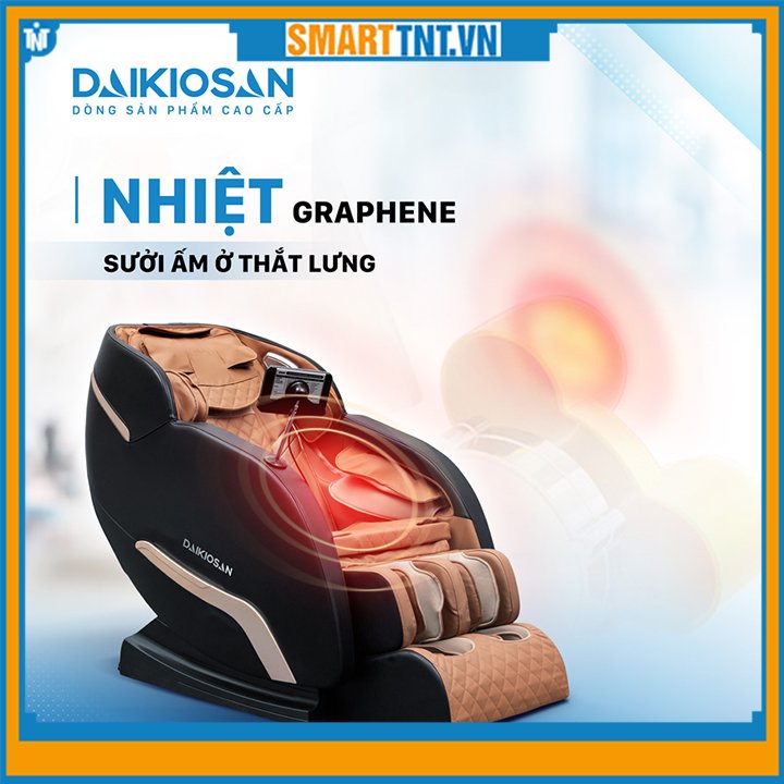 Ghế Massage cao cấp hàng chính hãng Daikiosan DVGM-0001D cao cấp
