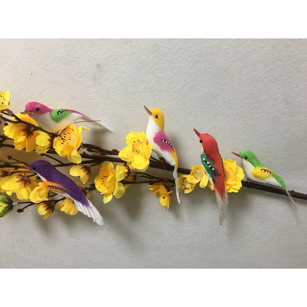 MẪU CHIM 7 TRANG TRÍ TẾT