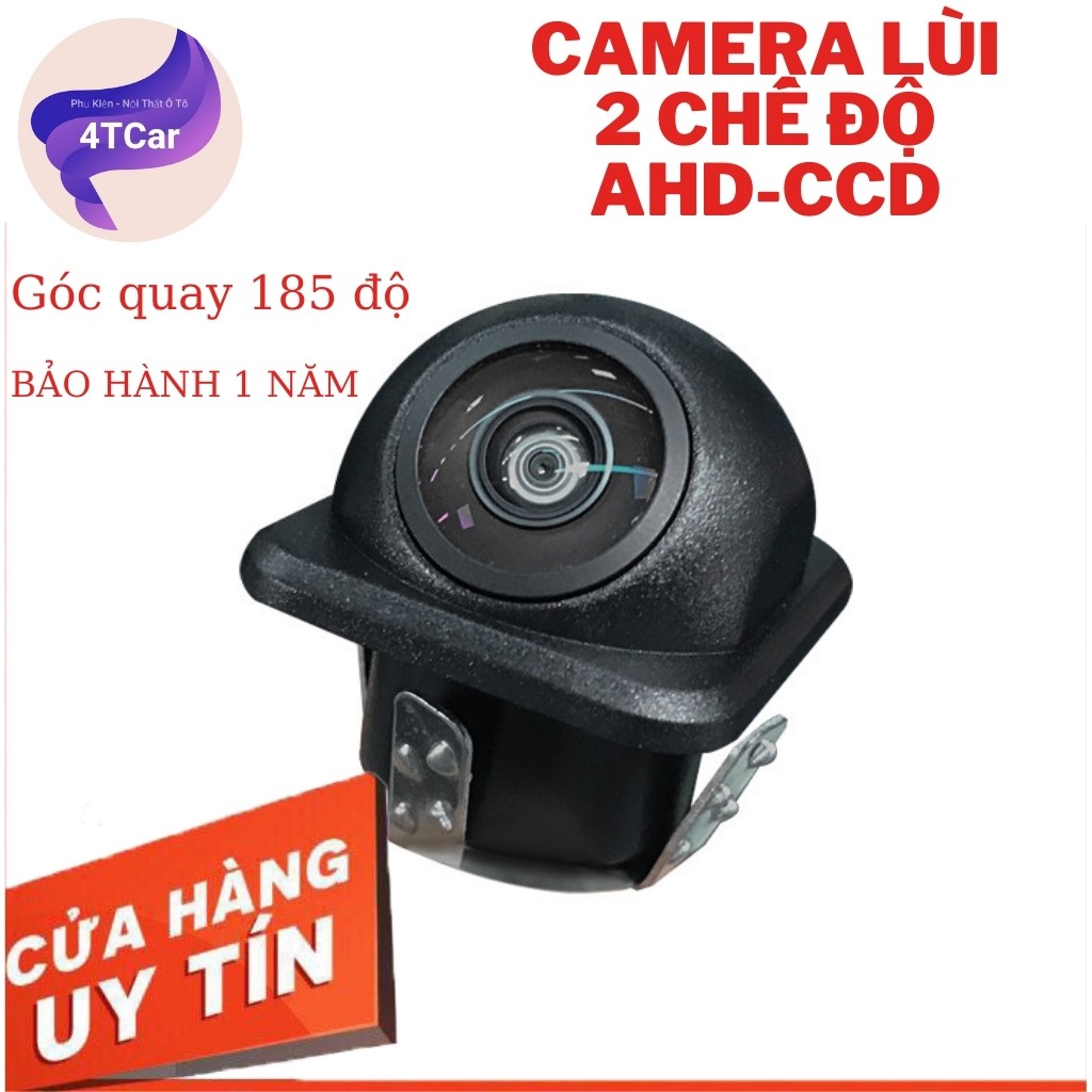 Camera lùi AHD-CCD Chân Nấm  lắp được tất cả các loại màn ô tô 1080p Full HD - Chính hãng Navitel