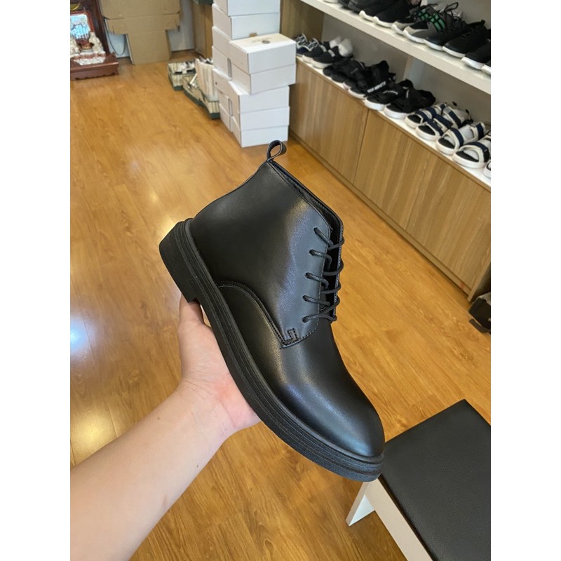 [Mã FAGREAT245 giảm 8% tối đa 50K đơn từ 250K] Giày Boot Nam Đen SGS GN289 | BigBuy360 - bigbuy360.vn