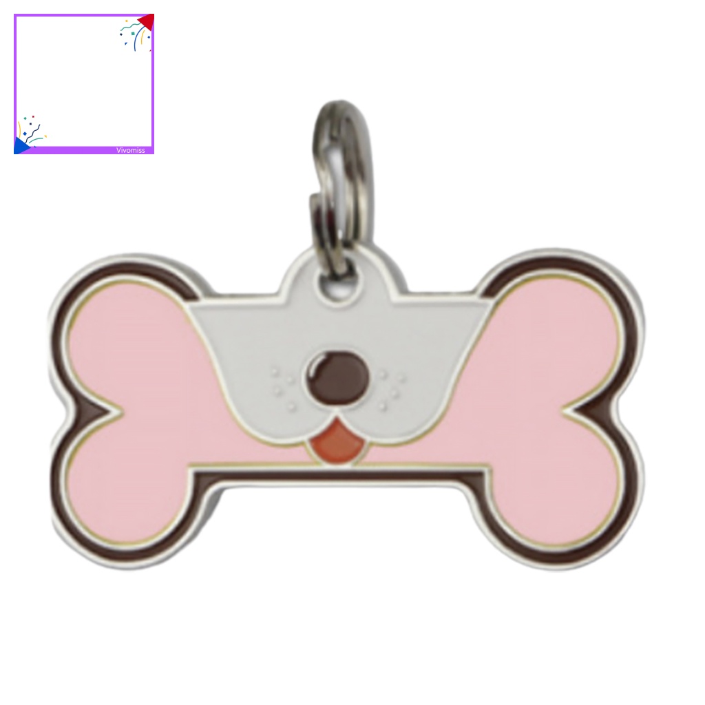 Thẻ ID Đeo Cổ Cho Thú Cưng Chống Rỉ Sét Bền Bỉ