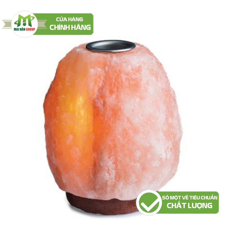 Đèn Đá Muối Xông Tinh Dầu - Đá Muối Himalaya Tự Nhiên 100% - Hàng Chính Hãng 100%