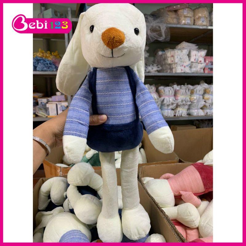 (Loại đẹp) Thú bông Thỏ tai dài siêu đáng yêu cho bé