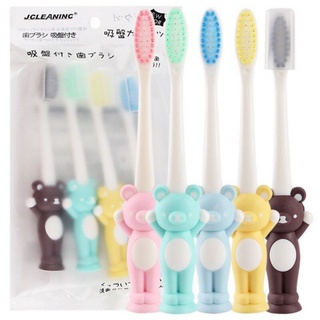 Bàn chải đánh răng cho bé set 4 chiếc