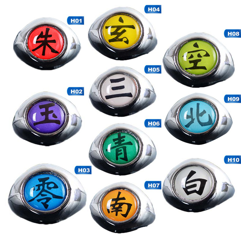 Nhẫn thời trang in hình nhân vật trong Naruto