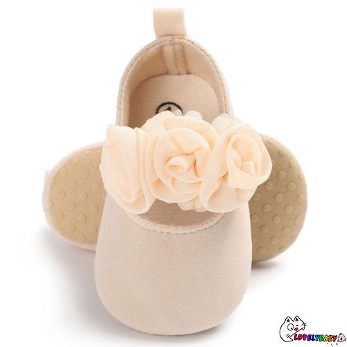 [ Mã 11FASHIONSALE1 giảm 10K đơn 50K ] Giày Tập Đi Đế Mềm Chống Trượt Xinh Xắn Cho Bé Gái