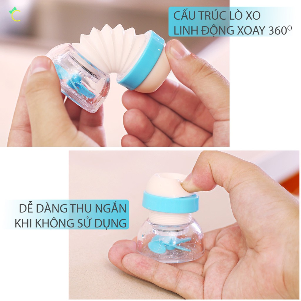 Đầu tăng áp cho vòi rửa chén bát xoay 360 độ - Cami - CMPK145