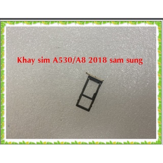 Khay sim a530/a8 2018 sam sung