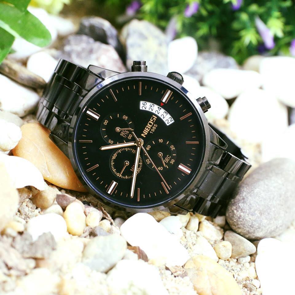 [XẢ HÀNG]_Đồng Hồ Nam NIBOSI 1985 Chính Hãng (Fullbox) Dây Hợp Kim Cao Cấp Không gỉ | BigBuy360 - bigbuy360.vn