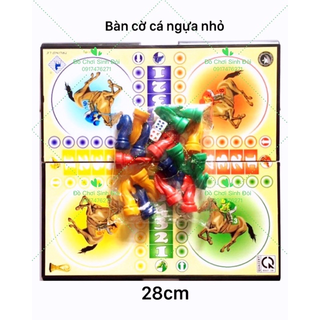 Cờ cá ngựa nhỏ - 28 cm