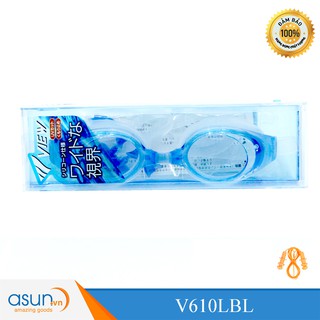 Kính Bơi Cao Cấp Chính Hãng Nhật View Màu Xanh Nhạt V610LBL