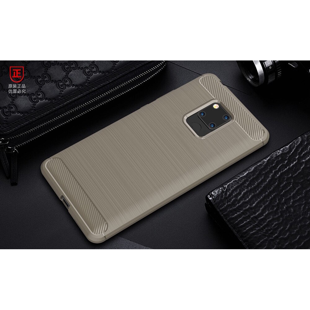 Ốp điện thoại TPU mềm sợi carbon chống sốc cho Xiaomi Redmi Note 9s Note 9 Pro