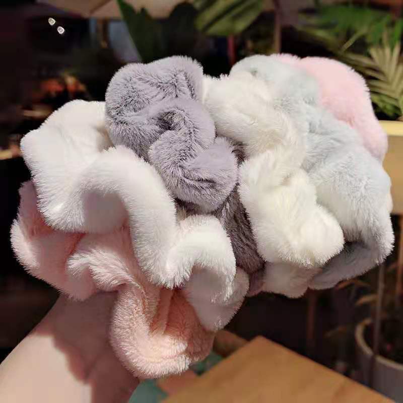Dây cột tóc vải bông dày dặn phong cách Hàn Quốc dễ thương