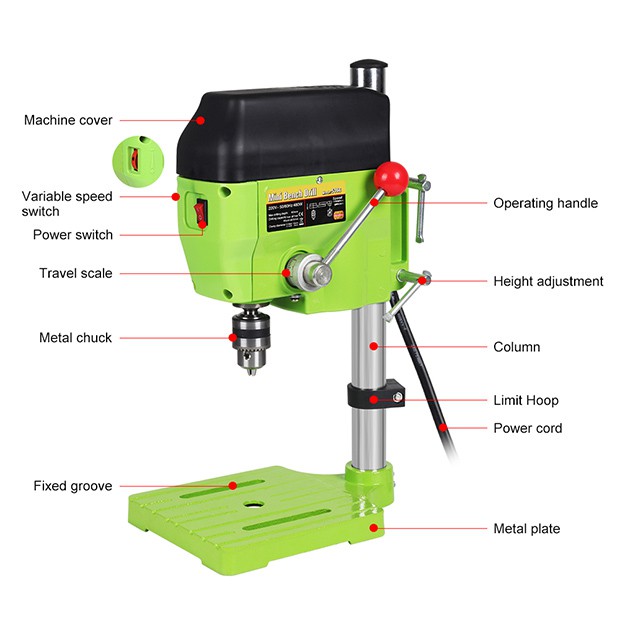 Khoan bàn mini Bench Drill 5166A