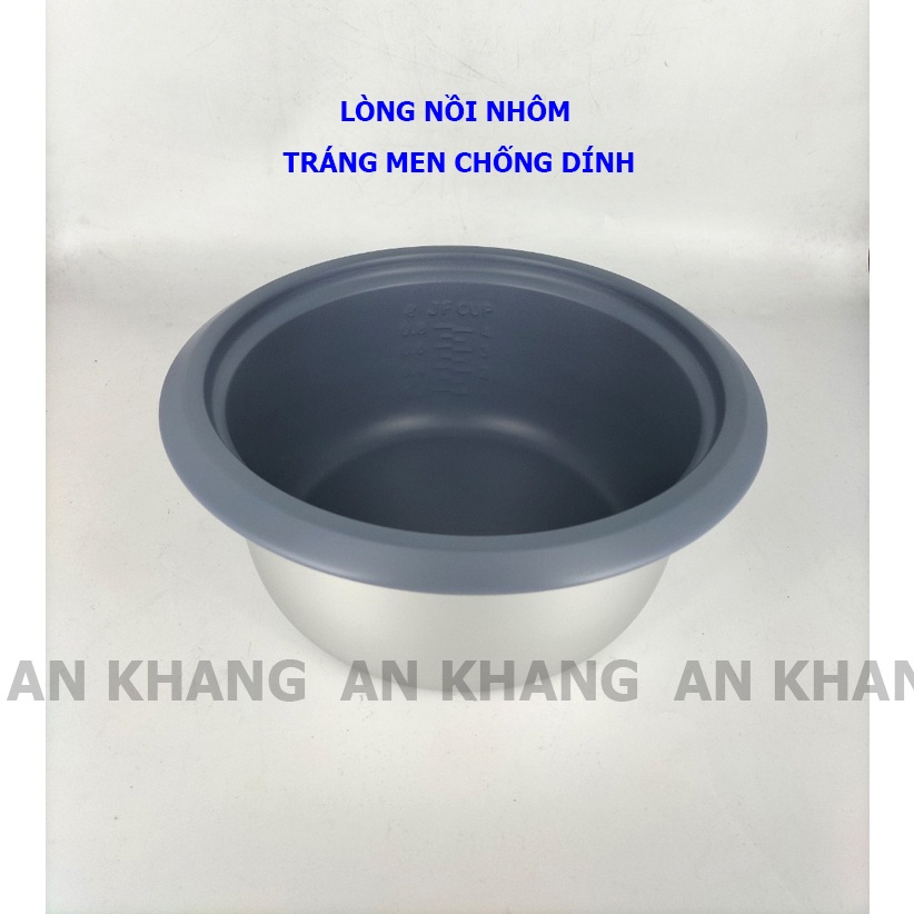 Nồi cơm điện nắp rời Apechome APH-222R 1.8 Lít - Hàng Chính Hãng - Bảo hành 12 tháng