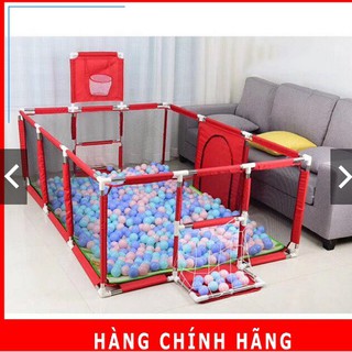 [Trợ giá] Nhà bóng cho bé, Quây bóng lều chơi bóng cho bé kèm rỏ khung inox kt 126x66cm