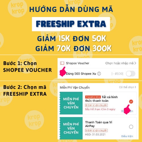 Khô gà bơ tỏi xé sợi hộp 300g KropKrop, đồ ăn vặt Hà Nội ngon rẻ, giao hàng siêu tốc | BigBuy360 - bigbuy360.vn