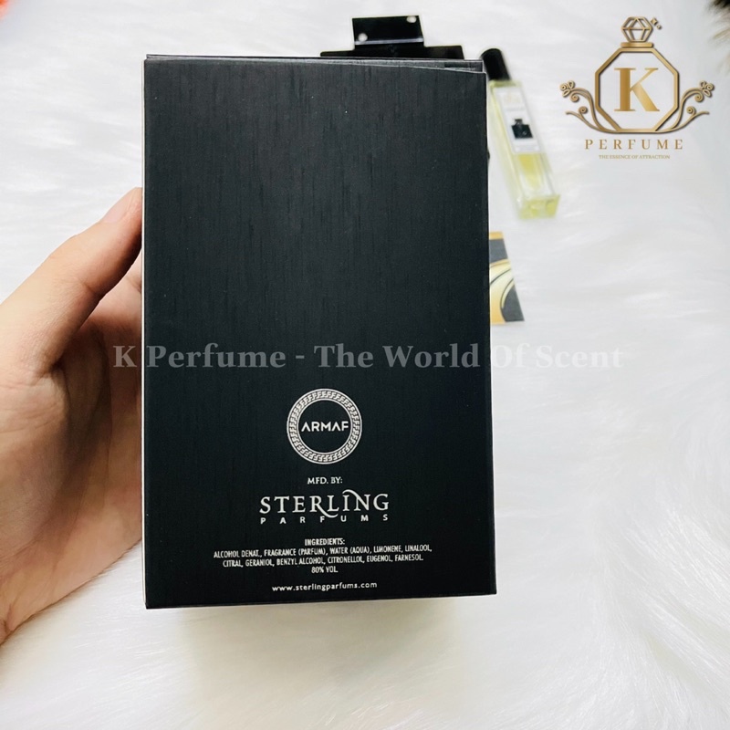 [K Perfume Chính Hãng] Nước Hoa Nam Armaf Club de Nuit Intense Man EDT | Thế Giới Skin Care
