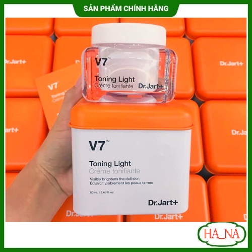 Kem V7 Dưỡng Trắng Tái Tạo Da Toning Light Dr.Jar [Hàn Quốc], Kem Dưỡng V7 Phục Hồi Da 50ml - Giúp Da Khoẻ Mạnh