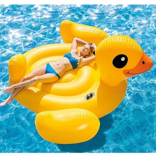 PHAO BƠI VỊT VÀNG KHỔNG LỒ INTEX 57286