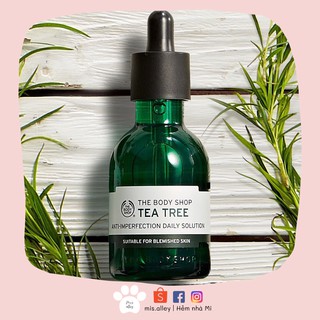 🌸The Body Shop🌸 Tinh chất giảm mụn Tea Tree Anti-imperfection Daily Solution 50ml