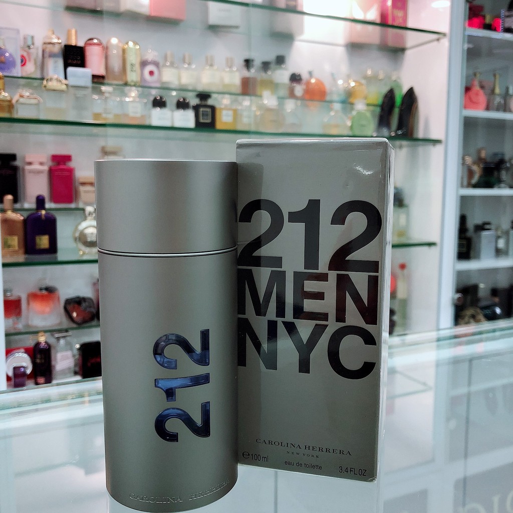 Nước Hoa Nam Carolina Herrera 212 Men NYC 10ml (mẫu chiết thử) - Tính tế , Sắc sảo , Năng động