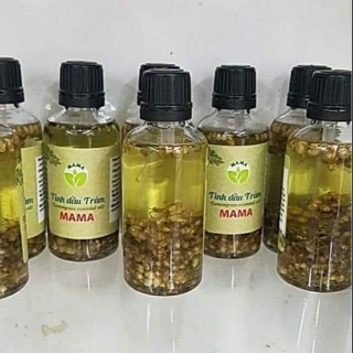Tinh dầu tràm ngâm hoa nén