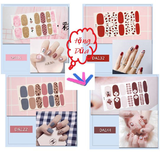 Đề can dán móng tay độc đáo hàng chất lượng cao