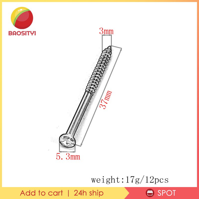Set 1 Ốc Vít Pickup Cho Đàn Guitar Bass Tiện Dụng