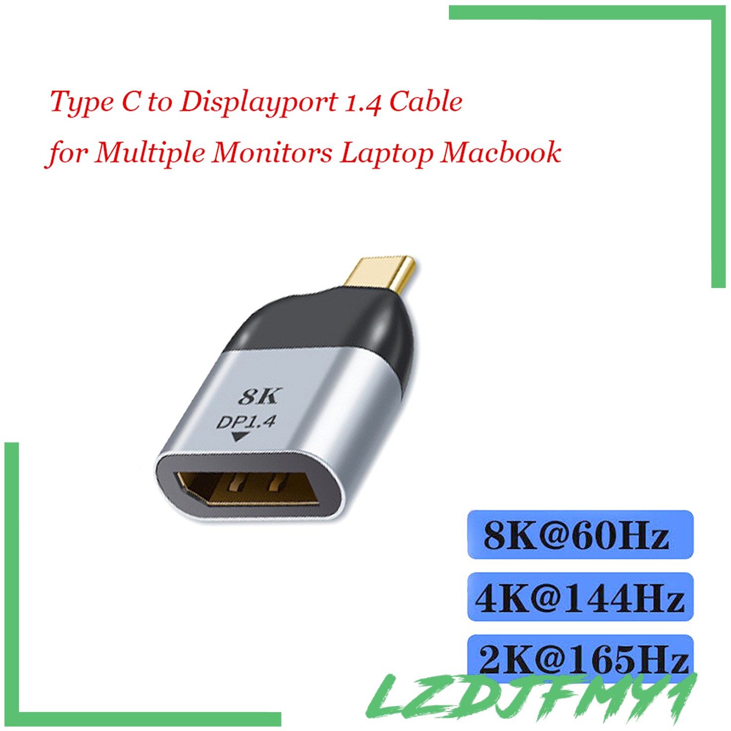 Cáp Chuyển Đổi Usb Type C Sang Displayport 8k 60hz Cho Macbook Pro | BigBuy360 - bigbuy360.vn