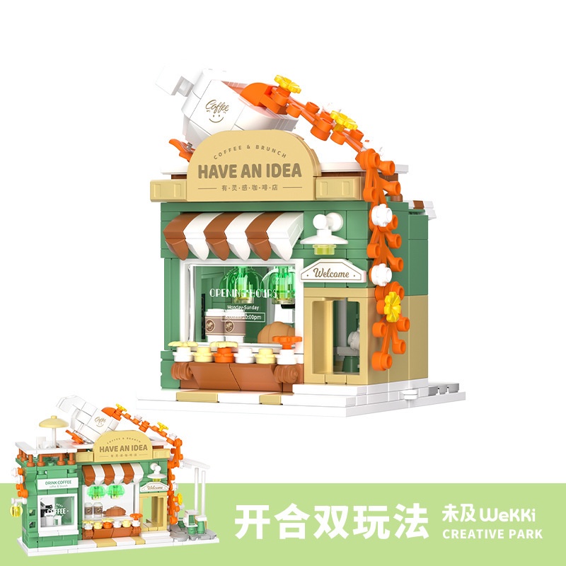 Không ngờ516602Bộ Đồ Chơi Lắp Ráp Mô Hình Khu Vườn Sáng Tạo Cho Bé