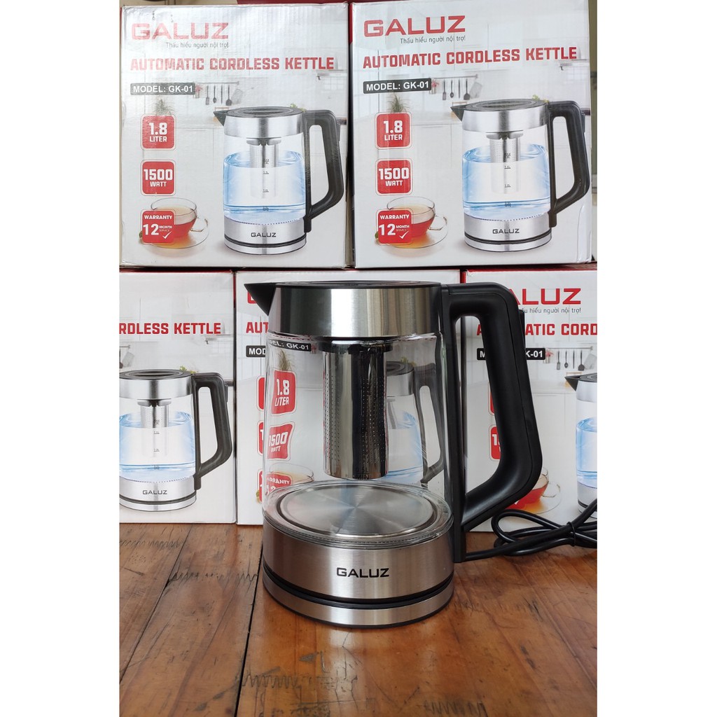 Ấm điện đun nước Galuz GK-01 dung tích 1.8L