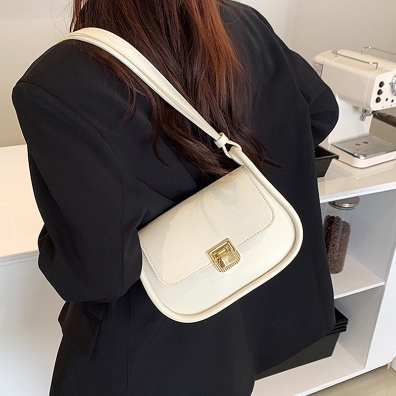 Túi xách messenger IELGY hình vuông nhỏ phối màu tương phản thời trang cho nữ