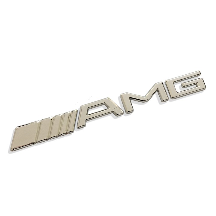 Tem Logo Chữ Nổi AMG Dán Trang Trí Xe