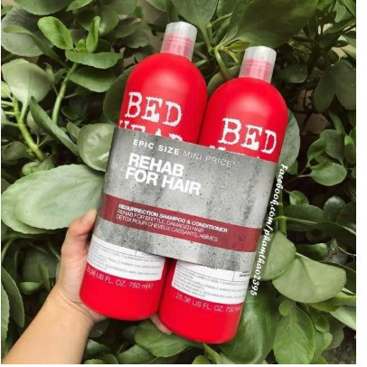 CẶP DẦU GỘI - XẢ TIGI ĐỎ CAO CẤP