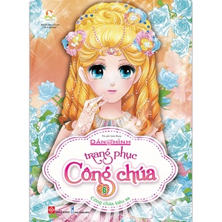 Sách-Dán hình trang phục công chúa