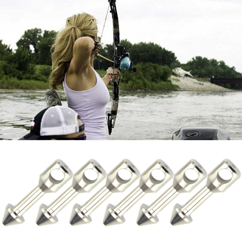 Set 6 Vòng Điều Ước Xương Cá Bằng Thép Không Gỉ Chuyên Dụng Cho Câu Cá Lê