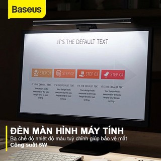 Đèn  Màn Hình Baseus I-Work Series LED Treo Gắn Laptop Máy Tính Bàn Làm Việc  Bảo Vệ Mắt Baseus Chống Cận Chống Ánh Sáng