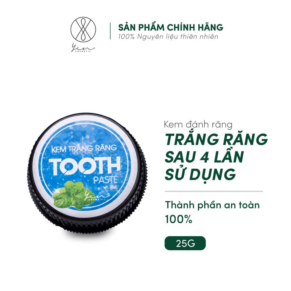[Mã 254FMCGSALE giảm 8% đơn 500K] Kem trắng răng Tooth Paste - bật tone sau 4 lần sử dụng