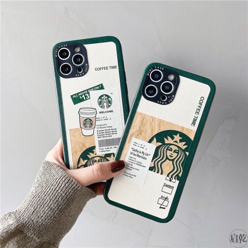 Ốp lưng,case iphone silicone Star buck cho iphone 7/8plus/x/xs/xsmax/11/11promax/12/12pro/12promax,13,13pro,13promax